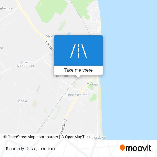 Kennedy Drive map