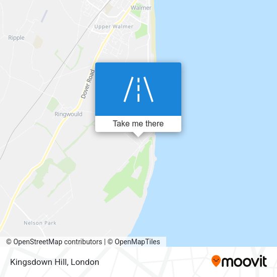 Kingsdown Hill map