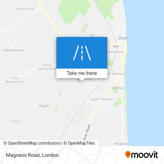 Magness Road map