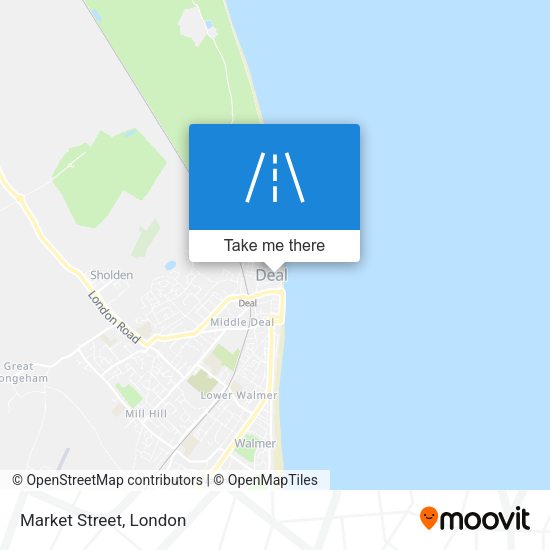 Market Street map