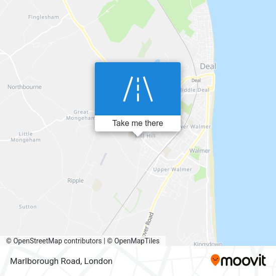 Marlborough Road map