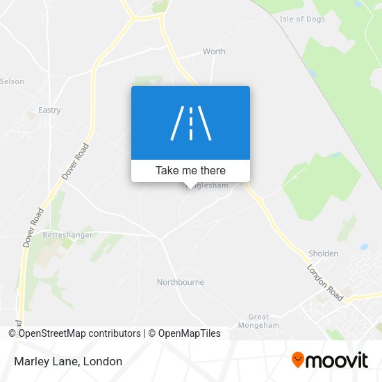 Marley Lane map