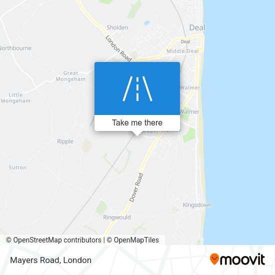 Mayers Road map