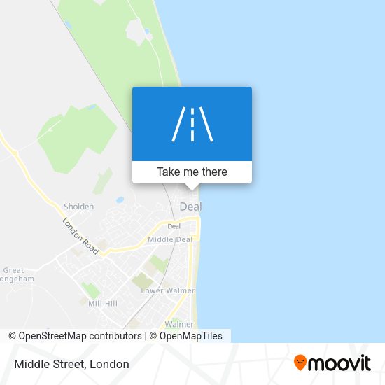 Middle Street map