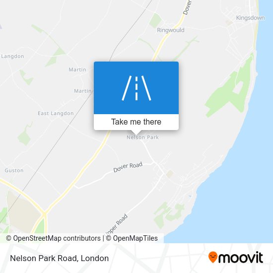 Nelson Park Road map