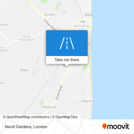 Nevill Gardens map