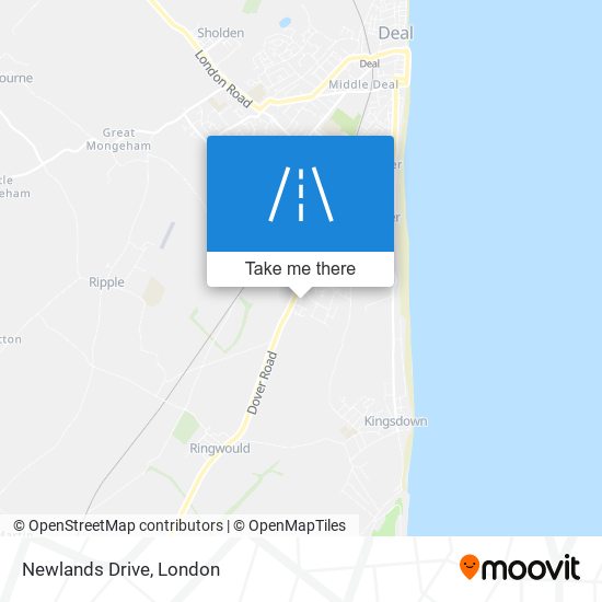 Newlands Drive map