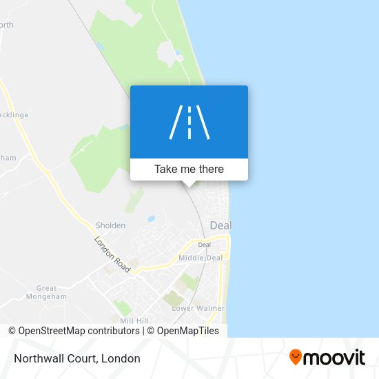 Northwall Court map