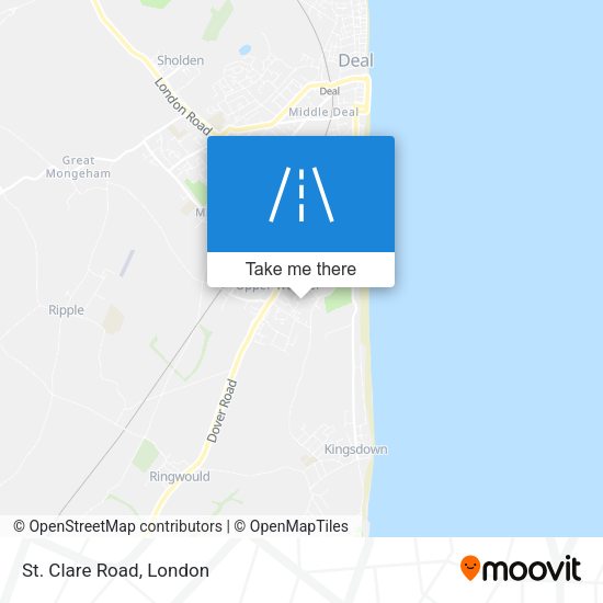 St. Clare Road map