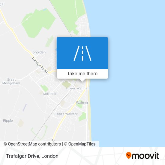 Trafalgar Drive map