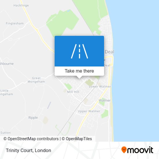 Trinity Court map