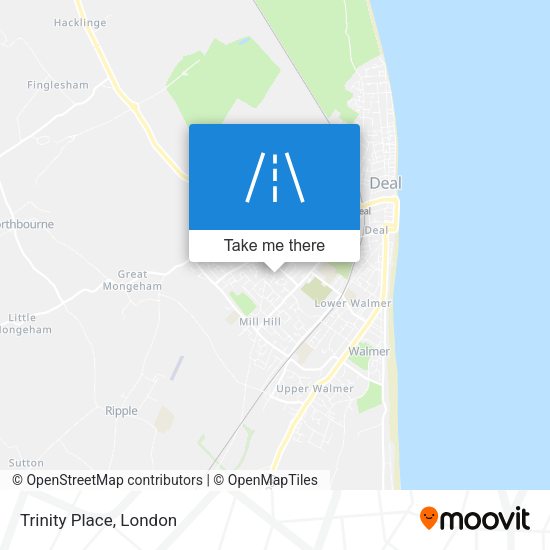 Trinity Place map
