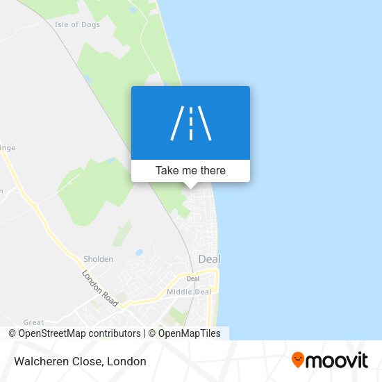 Walcheren Close map