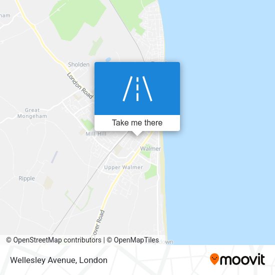 Wellesley Avenue map