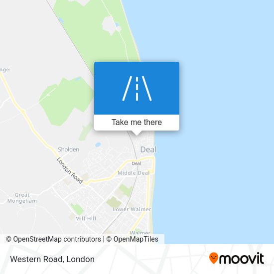 Western Road map
