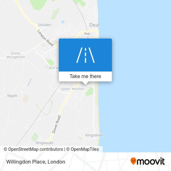 Willingdon Place map