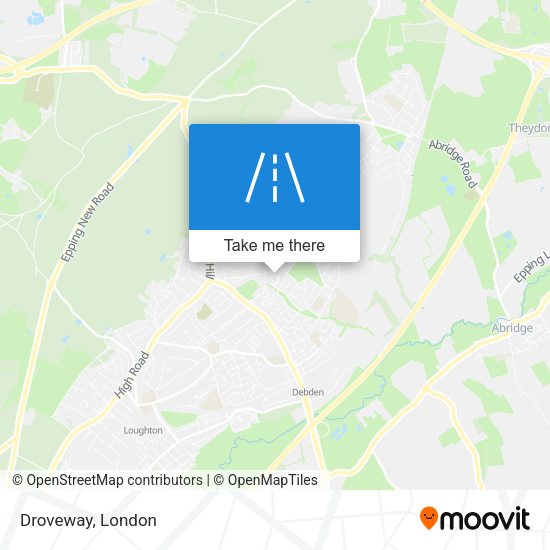 Droveway map