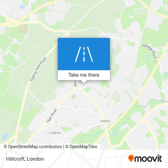 Hillcroft map