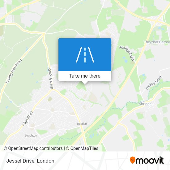 Jessel Drive map
