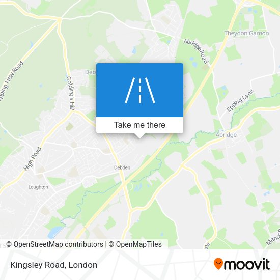 Kingsley Road map
