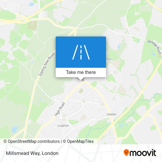 Millsmead Way map