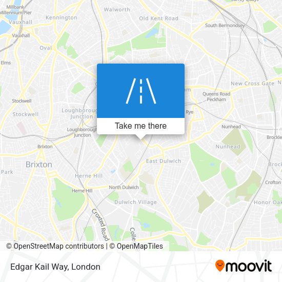 Edgar Kail Way map