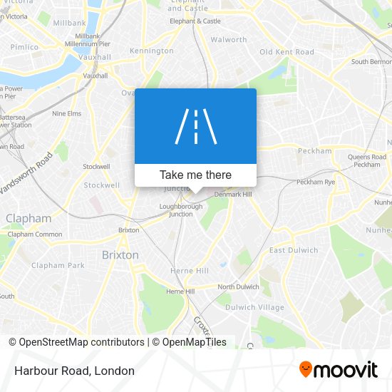 Harbour Road map