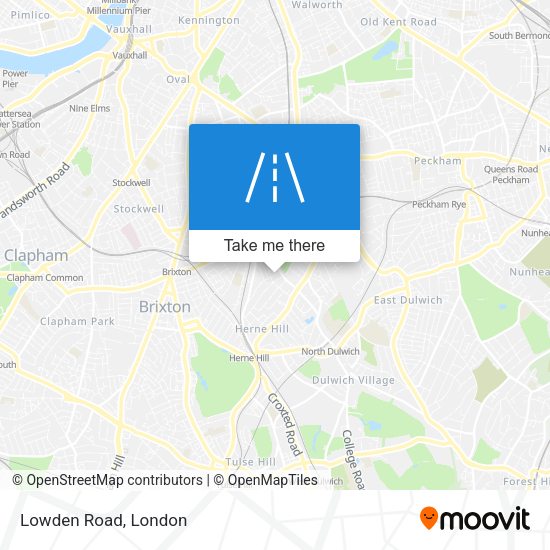 Lowden Road map