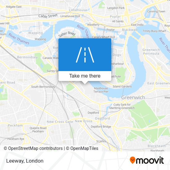 Leeway map