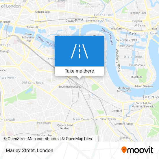 Marley Street map