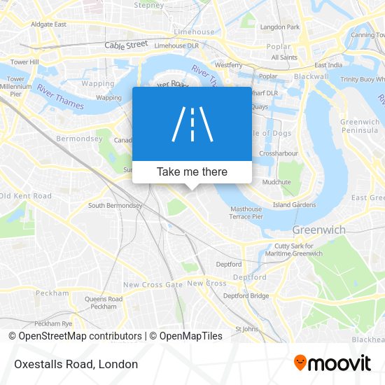 Oxestalls Road map