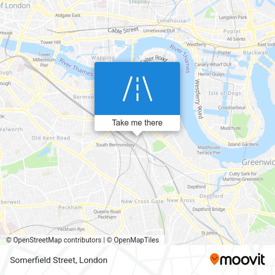 Somerfield Street map