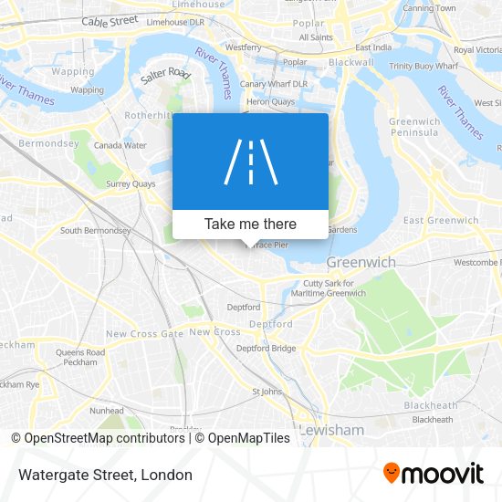 Watergate Street map