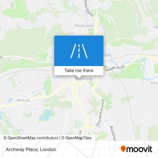 Archway Place map