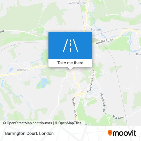 Barrington Court map