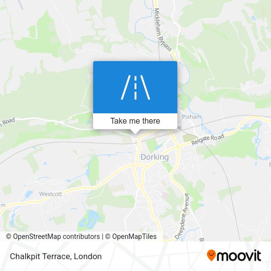 Chalkpit Terrace map