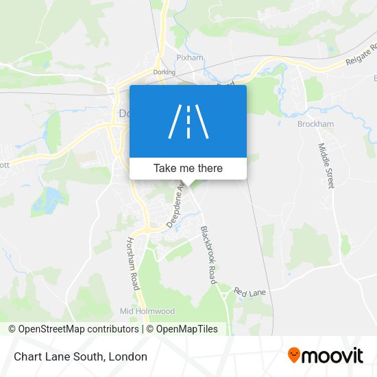 Chart Lane South map