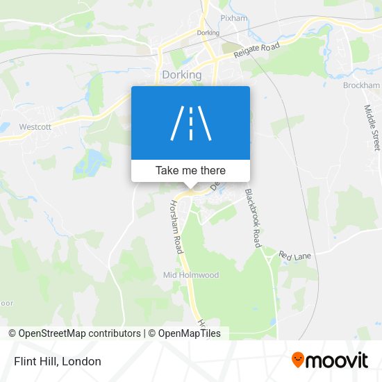 Flint Hill map