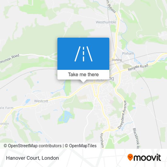 Hanover Court map