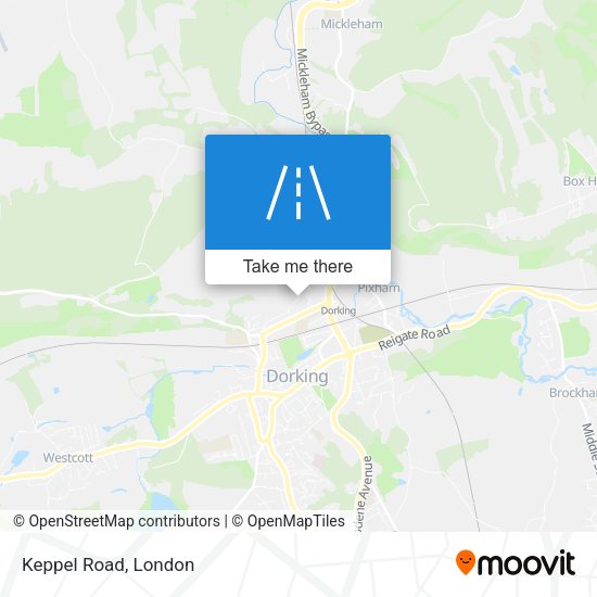 Keppel Road map