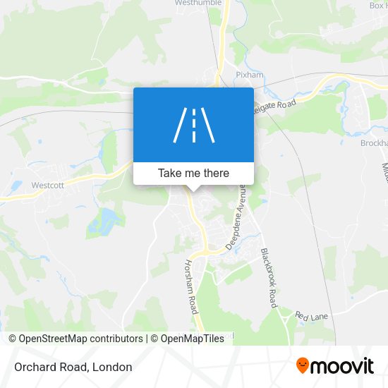 Orchard Road map