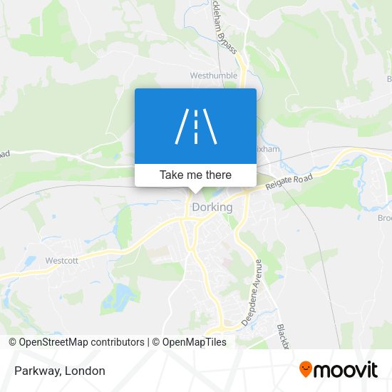 Parkway map