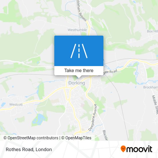 Rothes Road map