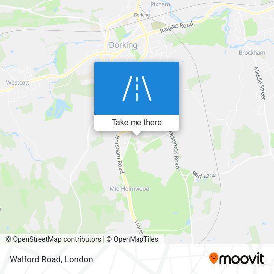 Walford Road map
