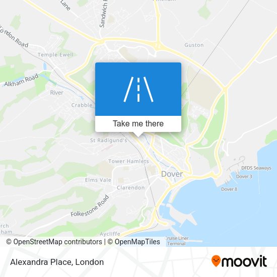 Alexandra Place map