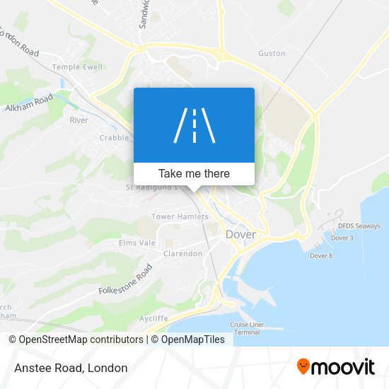 Anstee Road map