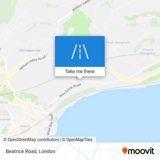 Beatrice Road map