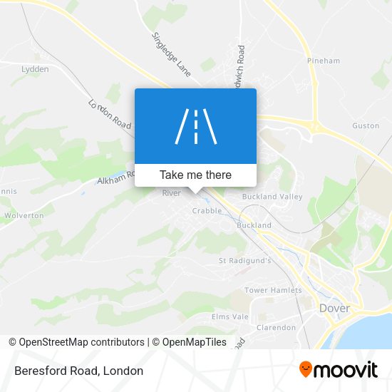 Beresford Road map