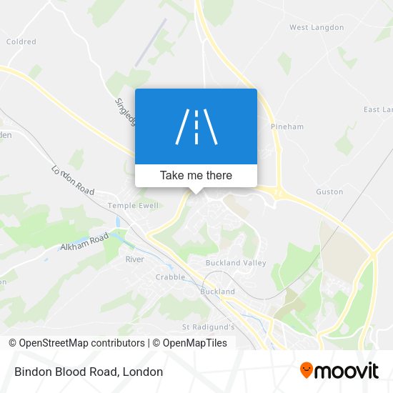 Bindon Blood Road map