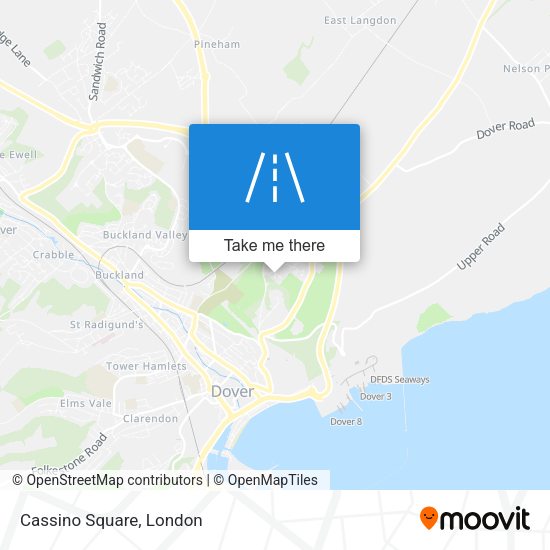 Cassino Square map